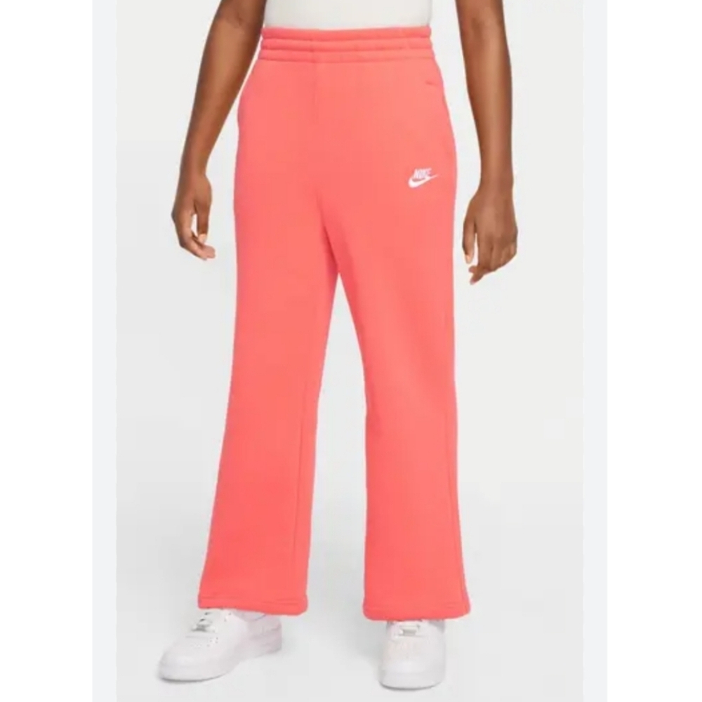 Nike Girls Fleece Wide Leg Sweat  Pants